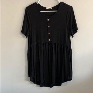 Black tunic